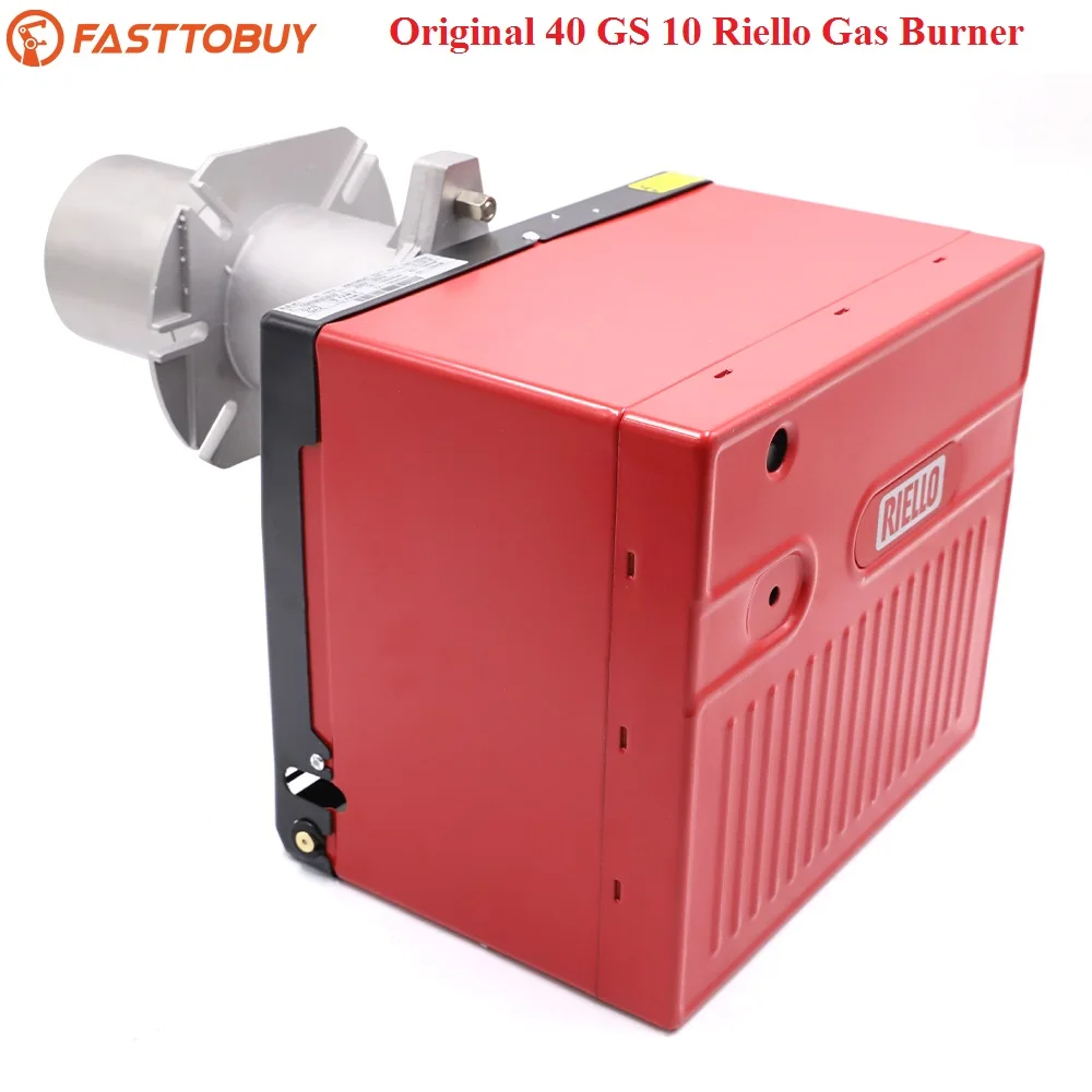 Riello 40 Gs20 Bruciatore A Gas Industriale Con Funzionamento A Uno Stadio Con Valvola Mdle407 Originale Nuovo