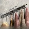 Multifunctional Hanger Wall Mount Coat Hook Wall Mount, Hanger Wall Hook Punch Free Hook Wall Hanger Towel Rack，Coat rack 6
