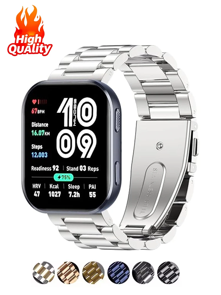 Premium Stainless Steel Smartwatch Bracelet Band Strap