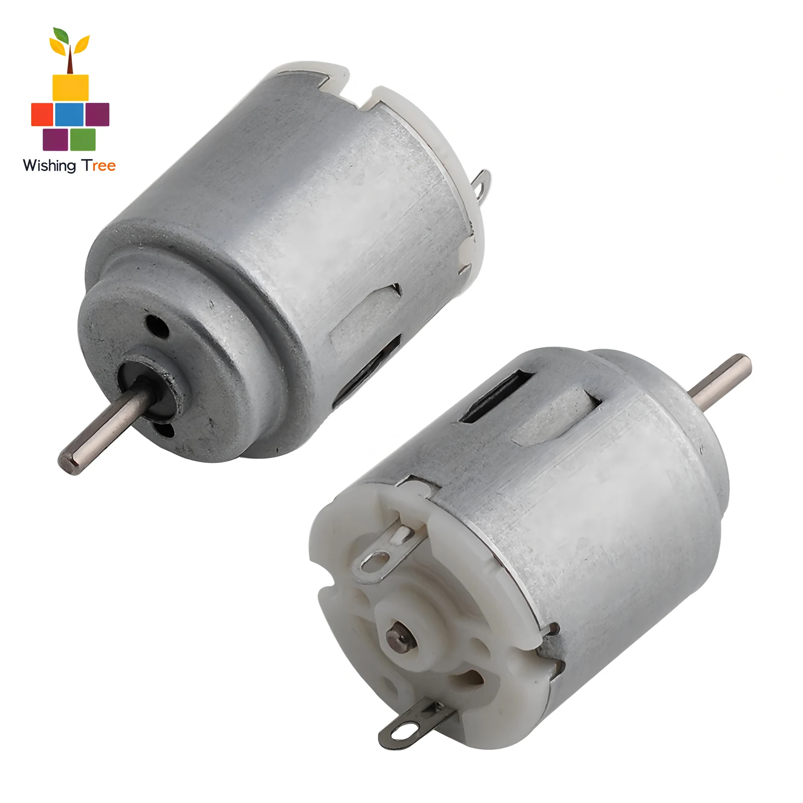 2PCS 140 DC Motor 3-6V 2000 RPM for DIY Electric Toy Cars