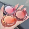 Peach Pink Blusher Matte Purple Cheek Tint Blush Makeup Lasting Brighten Facial Silky Smoothness Rouge Powder Palette Cosmetics 5