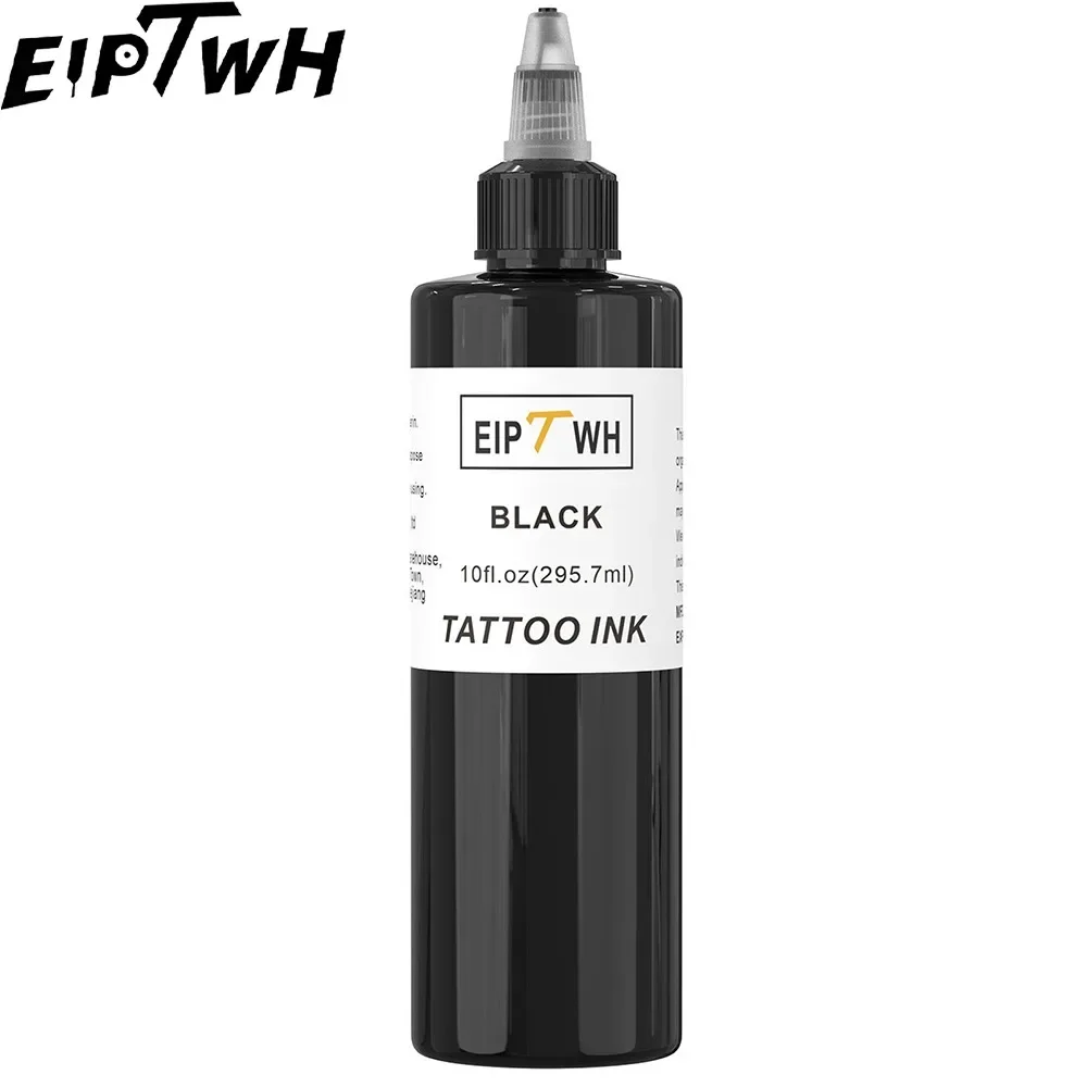 295.7ml EIPTWH Black Tattoo Ink Pigment Secant Black And Totem Professional DIY Tattoo Pigment Permanent Body Art