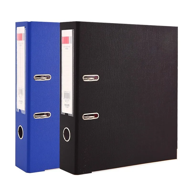 black 215*310*55mm PVC A4 lever arch file filling products office supply documents holder