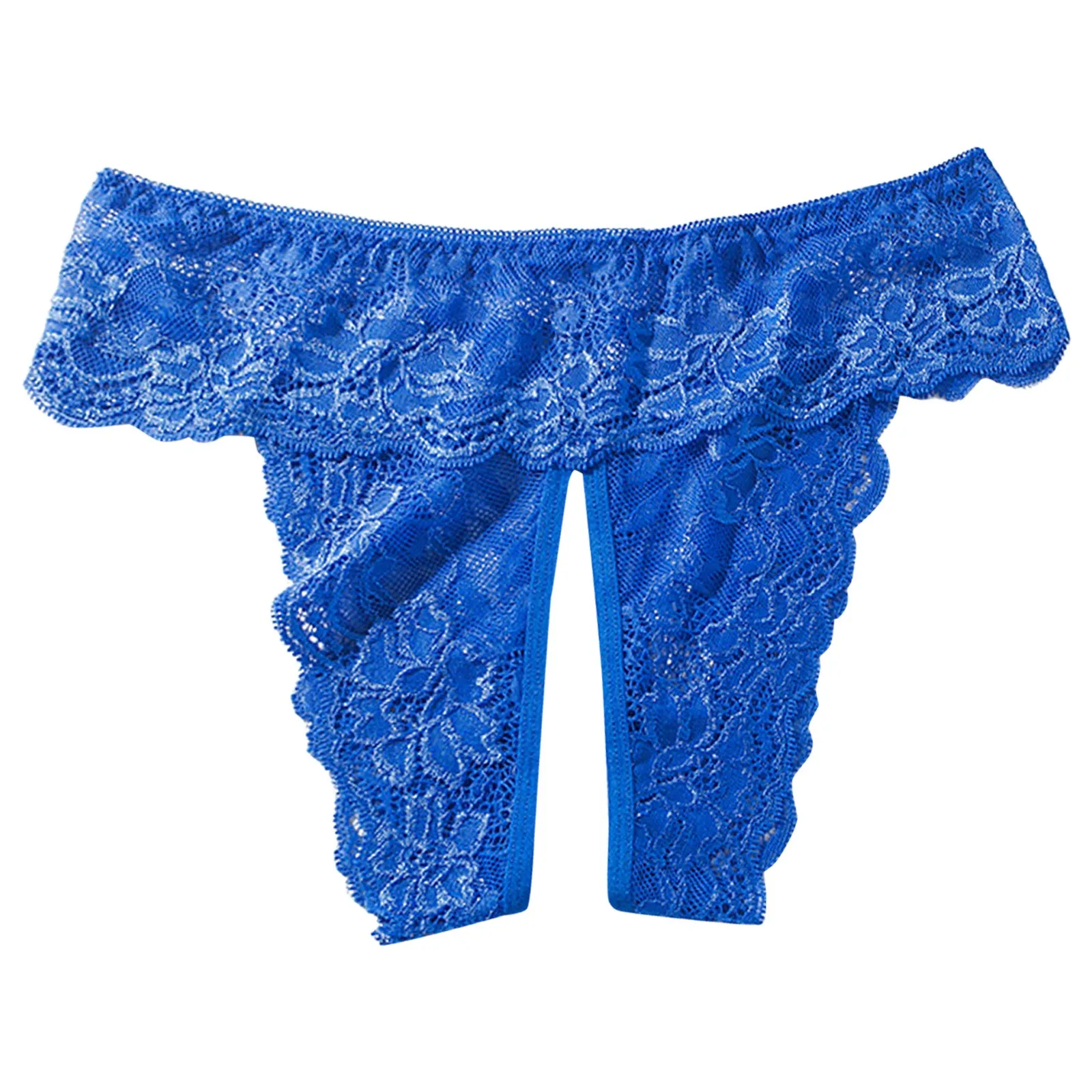 Womens Sexy Lace Panties Thong Low Rise Cotton Underwear Cutout