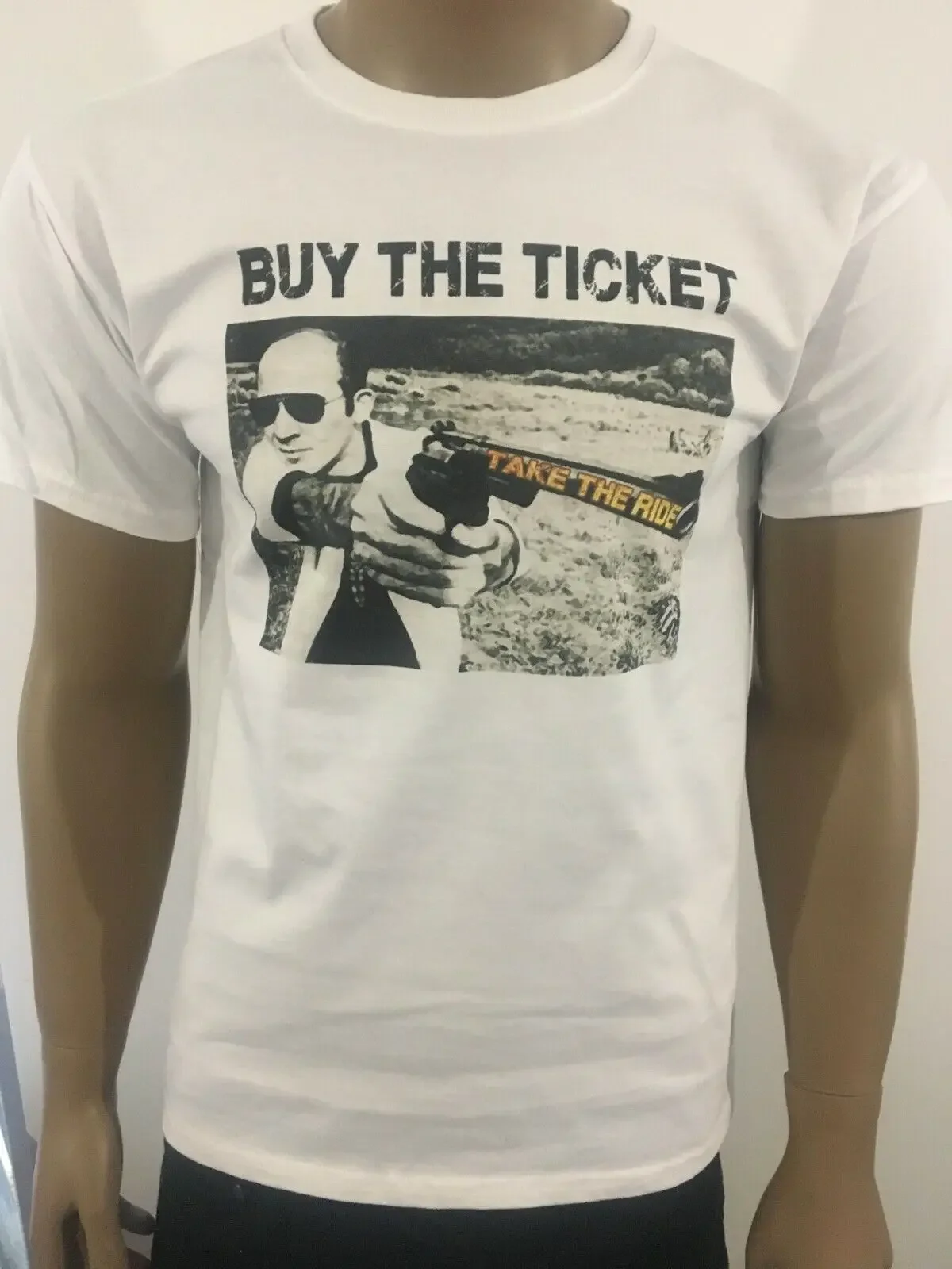 Acquista Il Biglietto Prendi Il Giro T-Shirt Hunter S. Maglietta Con Acido Thompson Lsd