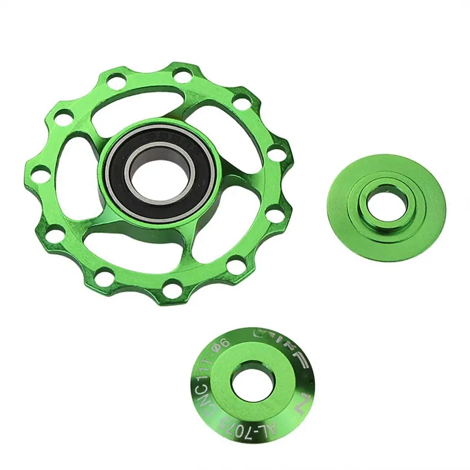 Rueda Guía Para Bicicleta Yosoo - Aleación De Aluminio 11T/13T (4-6mm Eje