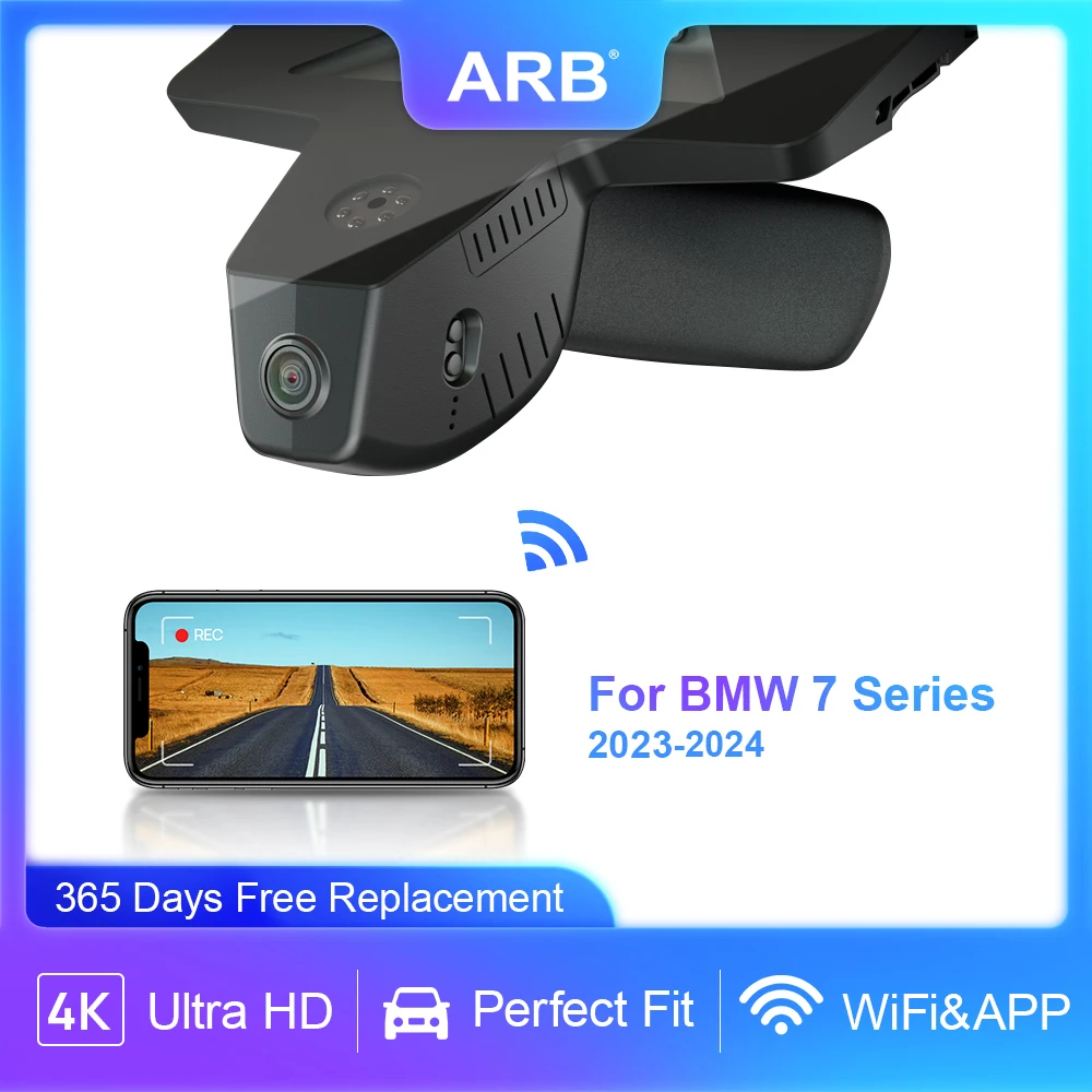 

Dash Camera for BMW 7 Series / i7 (G70) 2023 2024, ARB 4K Integrated OEM Look Car DVR Video Recorder WIFI Connection APP