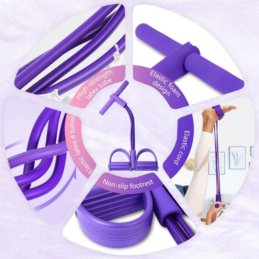 Pedal Resistance Band Set 5