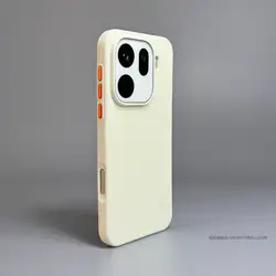 Luxury Matte Fingerprint - Resistant Magnetic Case with Wireless Charging and Premium Shockproof Protection for OPPO Find X9 Pro (White)