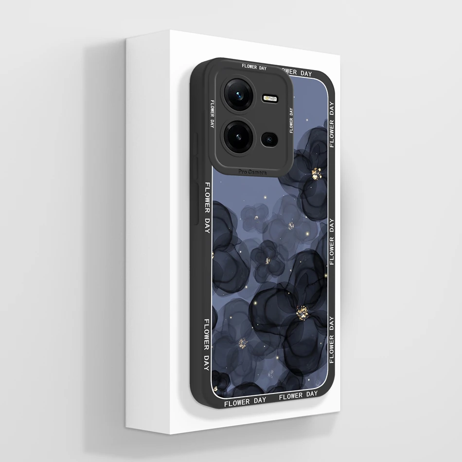 Sleek Fashion Full Coverage Anti-Drop Soft Silicone Phone Case