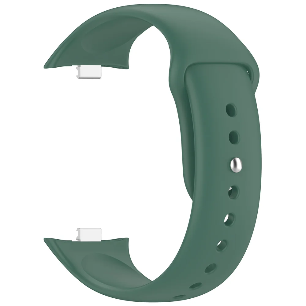 Enhanced Silicone Wristband Strap for Smartwatch, Single Color Replacement