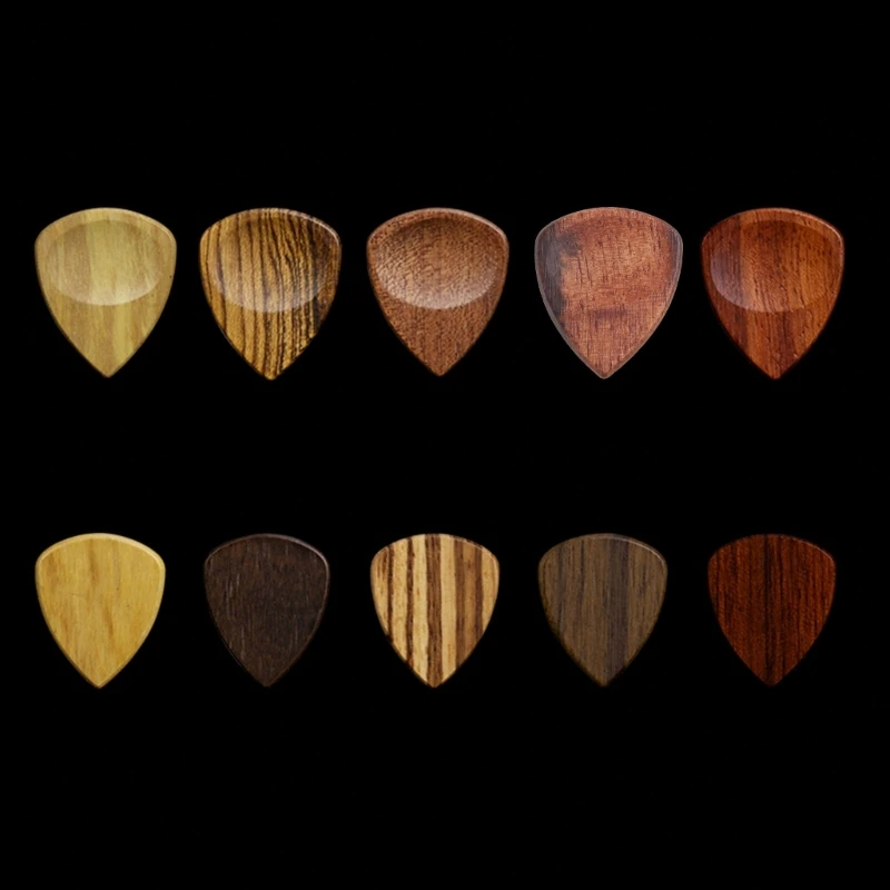 Acoustic Guitar Pick Plectrum Hearted Picks Handmade, Design,Excellent Gift E56D