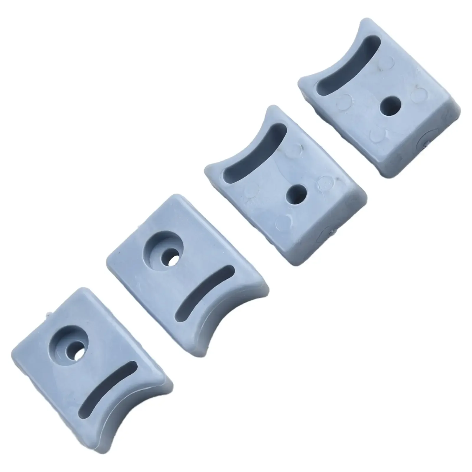 Plastic Shower Room Door Pulley Rubber Stops/Bumpers Top And Bottom Pack Of 4 Door Hardware Rollers