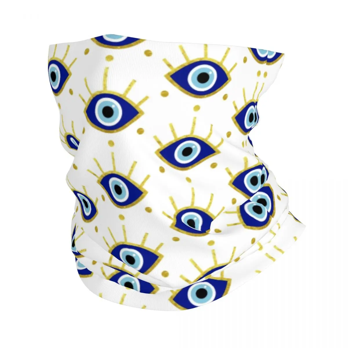 

Средиземноморская бандана для защиты от сглаза, Шейная гетра, защита от УФ-лучей, шарф для лица, чехол, религиозный амулет, повязка на голову, трубчатая Балаклава