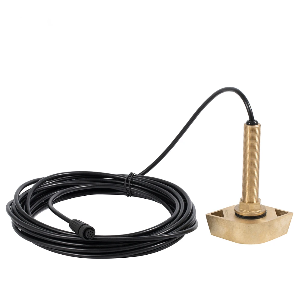 600W 50&200KHz Sonar Sensor Marine Ultrasonic Fish Finder Transducer Probe