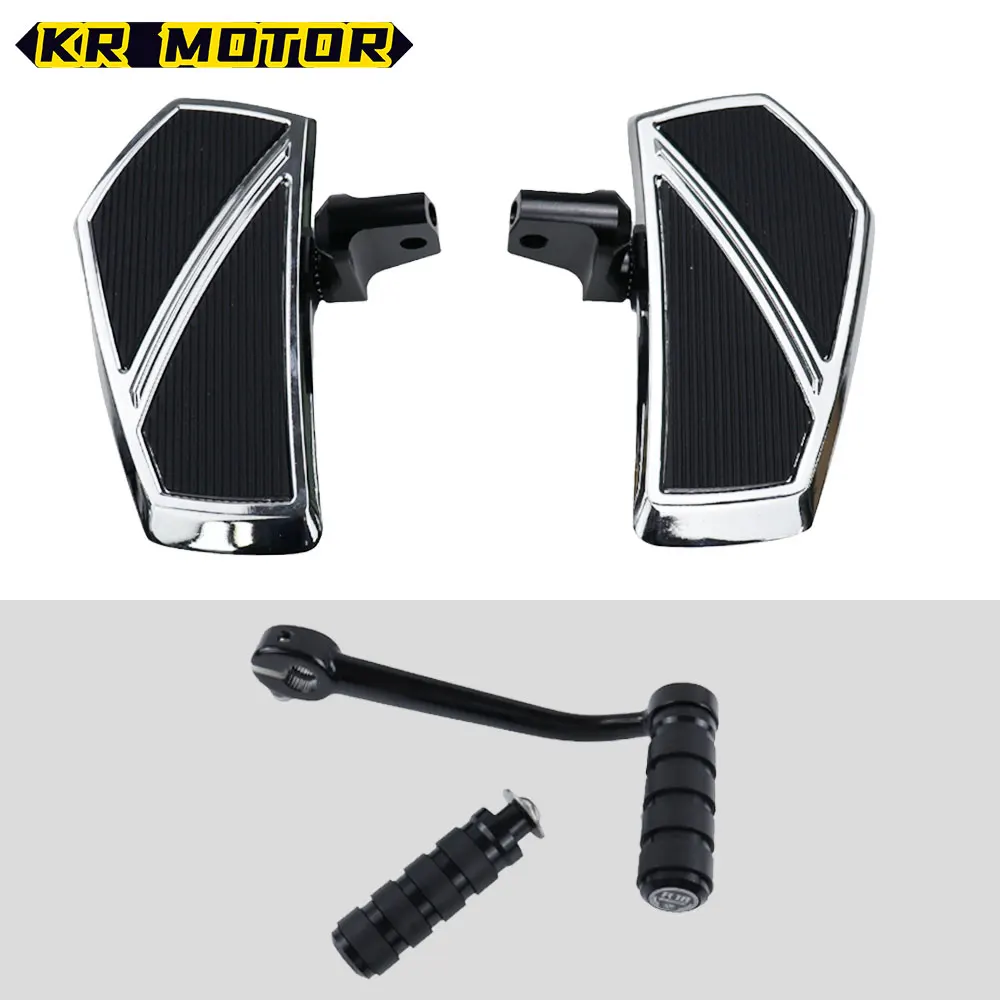 

Fit R 18 Motorcycle Driver Pedal Pedals CNC Front Footpegs Shift Lever Gear Lever Parts For BMW R18 Classic 100 Years 2020-2023