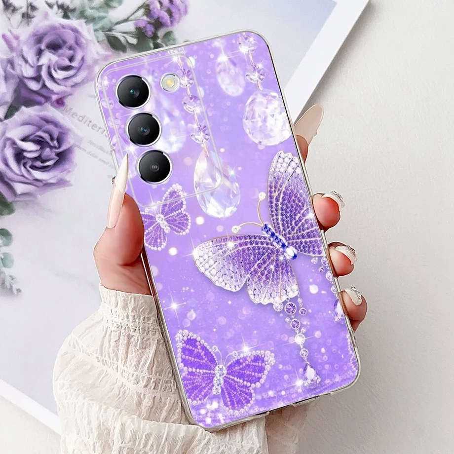 Luxury Painted Soft Slim Phone Case - Elegant Design Cover & Durable Bumper