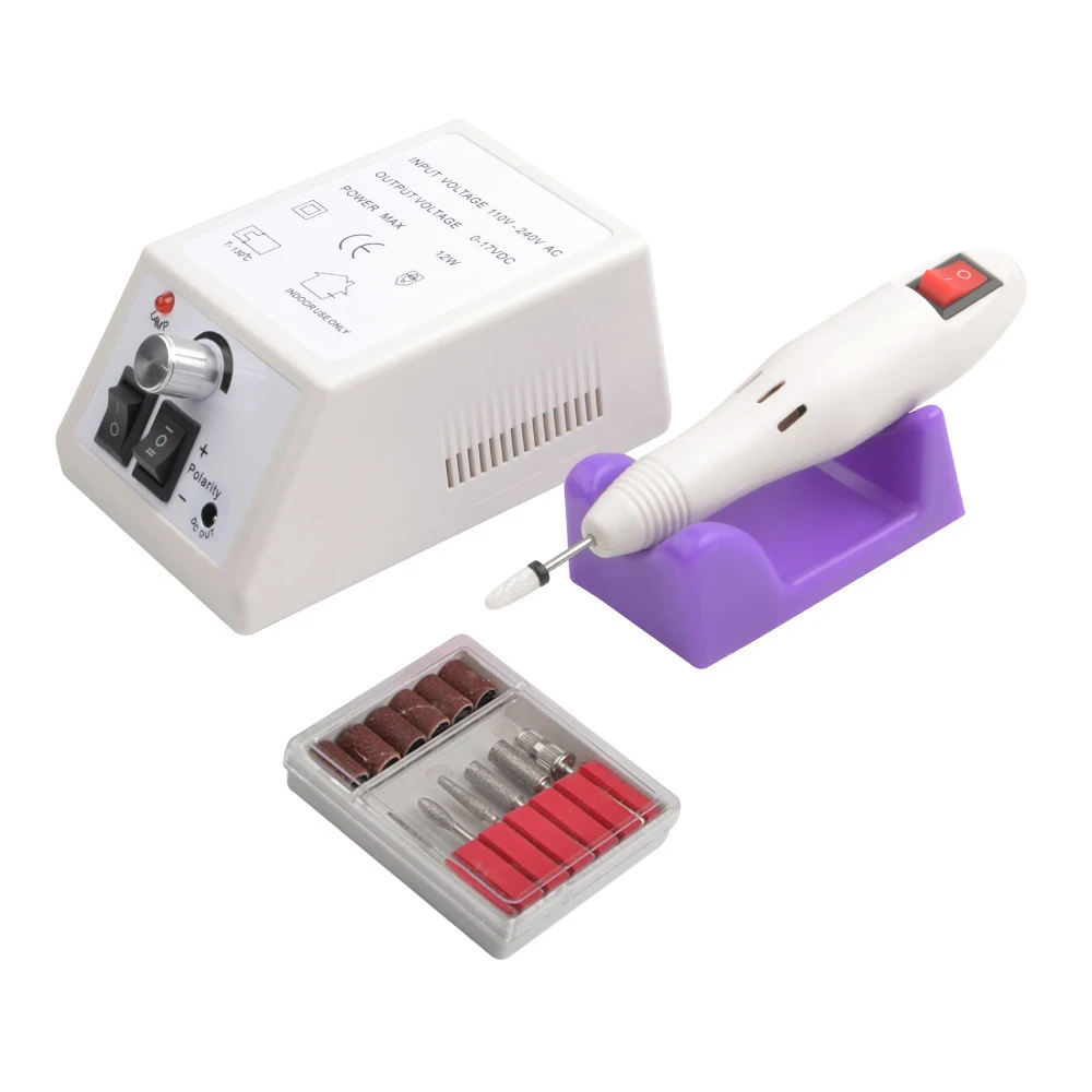 

20000 RPM Electric Nail Drill Machine Mill Cutter Sets for Manicure Nail Tips Manicure Electric Nail Pedicure File