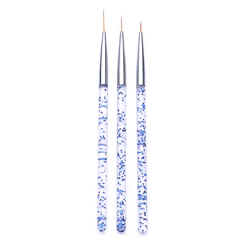 NAIL ART Painting Liner Brush 3Pcs - TDI, Inc