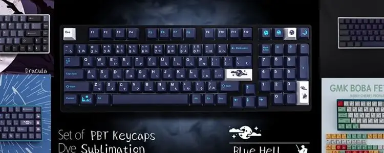 Gmk Evil Dolch Keycaps 171 Phím ABS Double Shot Cherry Profile Keycaps Bộ Cho Bàn Phím Cơ I.768388146