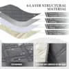Waterproof Sofa Cover Sofa Protection Anti Slip Design Pet Friendly Sofa Cover Waterproof Sofa Cover For Dogs 5