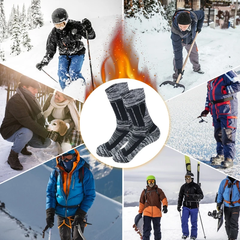 Chaussettes Imperméables Unisexes - Randonnée, Ski, Sports Outdoor