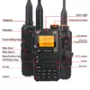 Quansheng Walkie Talkie Air Band 50-600MHz HF RX UV-K5(8) 136-600MHz UHF VHF TX FM Scrambler NoAA Frequency Scan Copy DTMF Radio 5