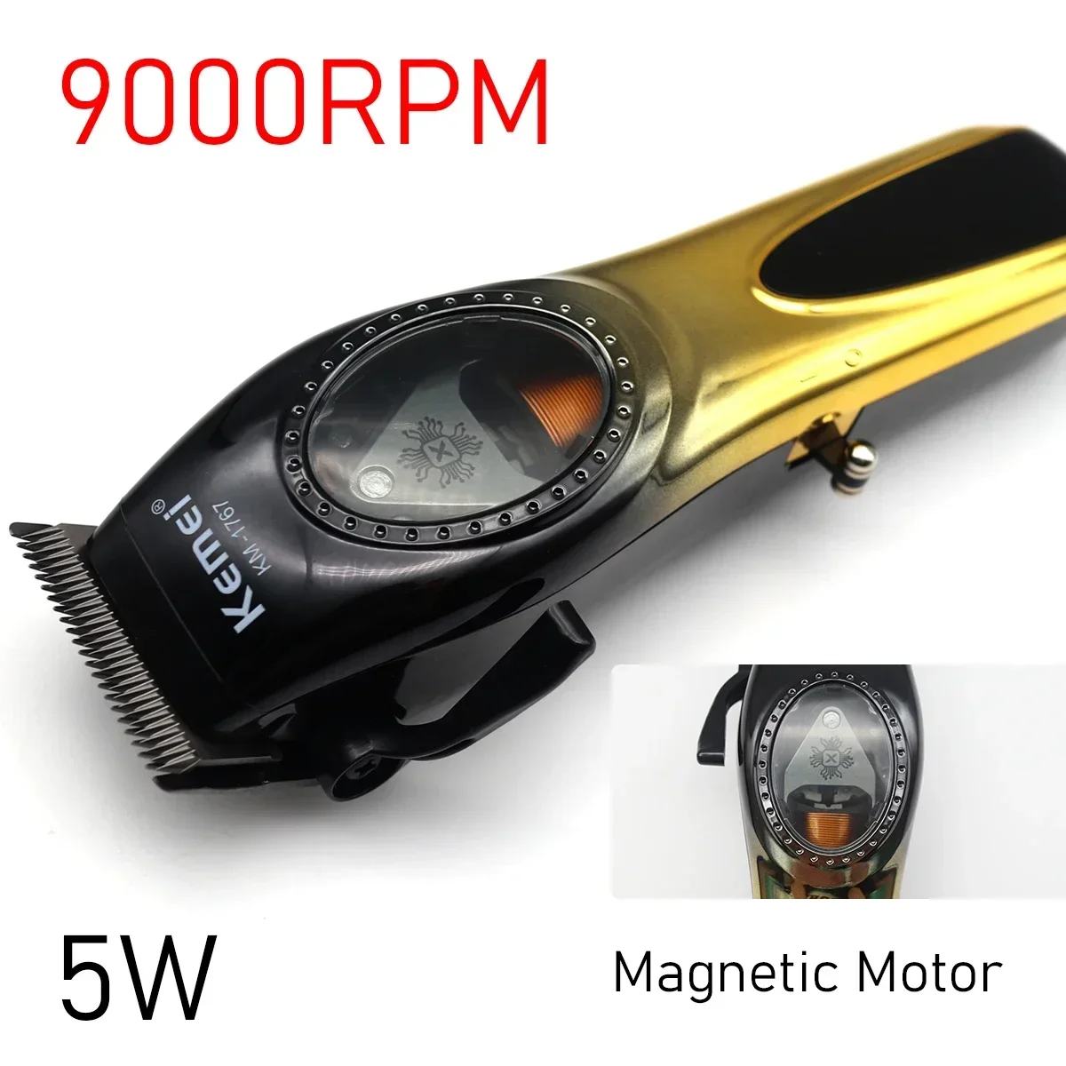 KEMEI プロ仕様 バリカン 9000rpm DLCブレード KEMEI プロ仕様 バリカン 9000rpm DLCブレード - メルカリ