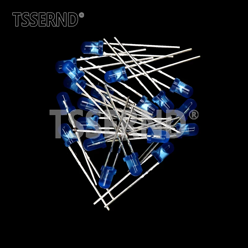 Vibrant 3mm LED Diode Pack: 100-Piece Assorted Color Kit