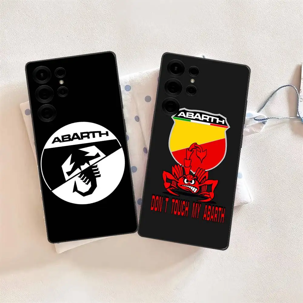Luxurious A-AbarthS-S Phone Case with Bath Mat Textures