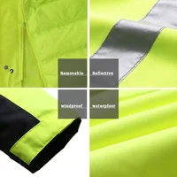 Winter Thickened Reflective Hi Vis Jacket