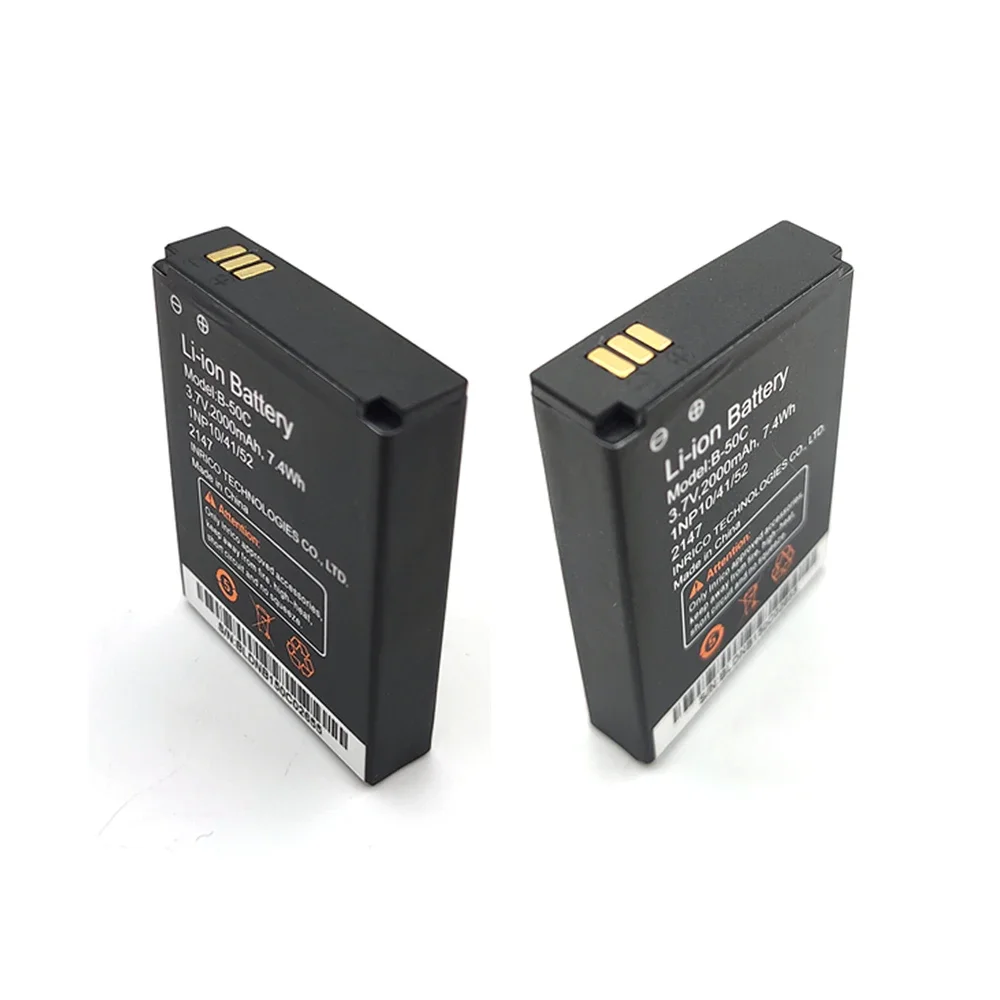 ANYSECU B01 Original 2000mAh Battery For B01B02 Zello PTT Bluetooth Speaker Handheld Microphone