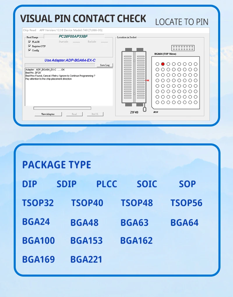 TL866-3G, TL866II Plus, Flash NAND, AVR, PIC, Bios, 30PCs