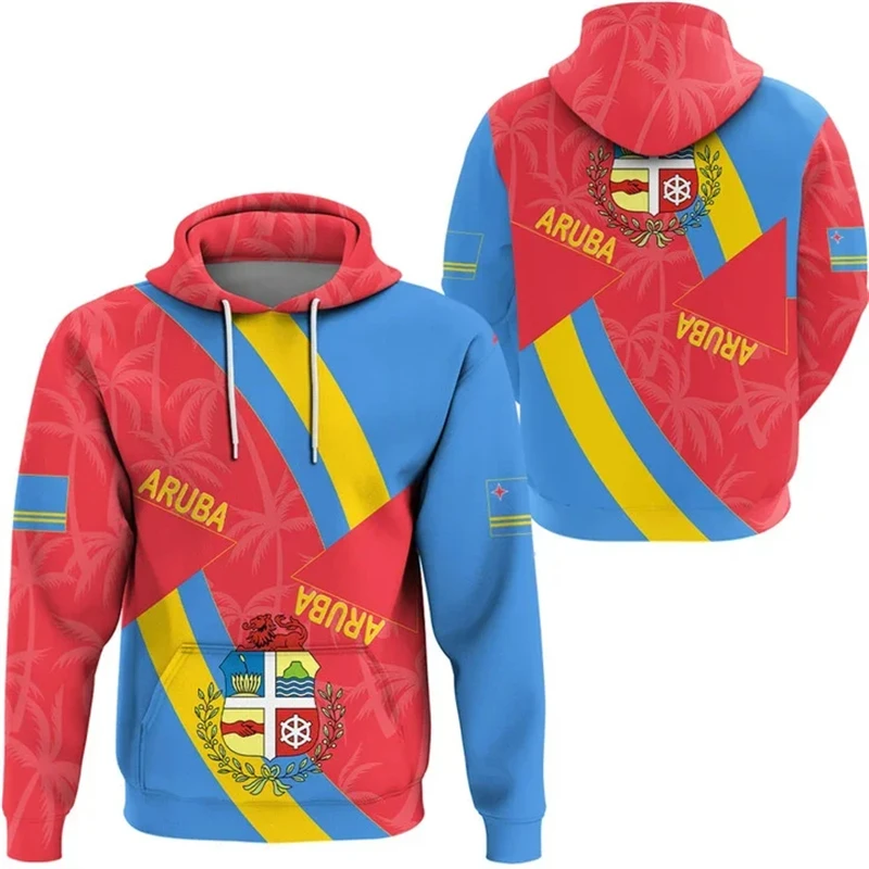 

Aruba Flag National Emblem 3D Printed Hoodie For Men Clothes Fashion Sports New In Hoodies & Sweatshirts Casual Pullovers Hoody