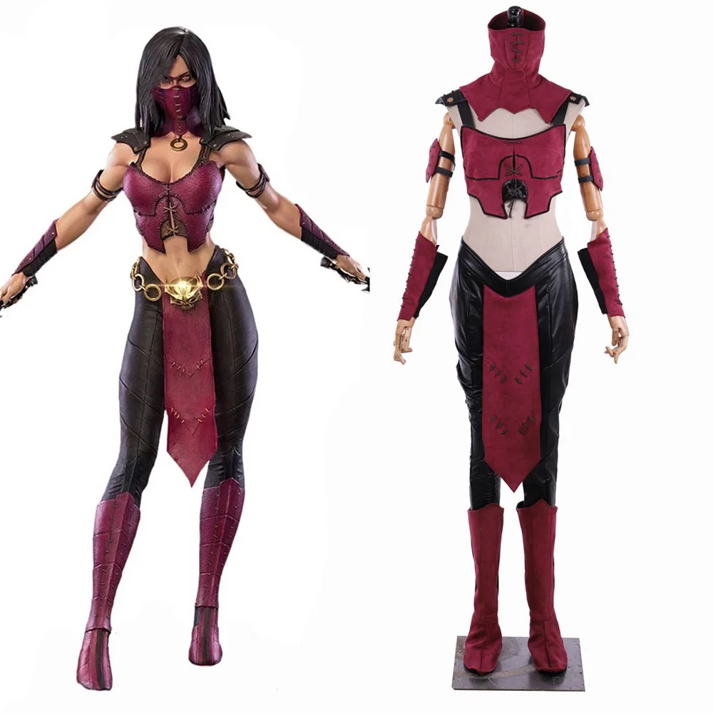 Figurine Custom Mortal Kombat 1992 – Mileena – Style GI Joe – Taille 3 3/4 Pouces