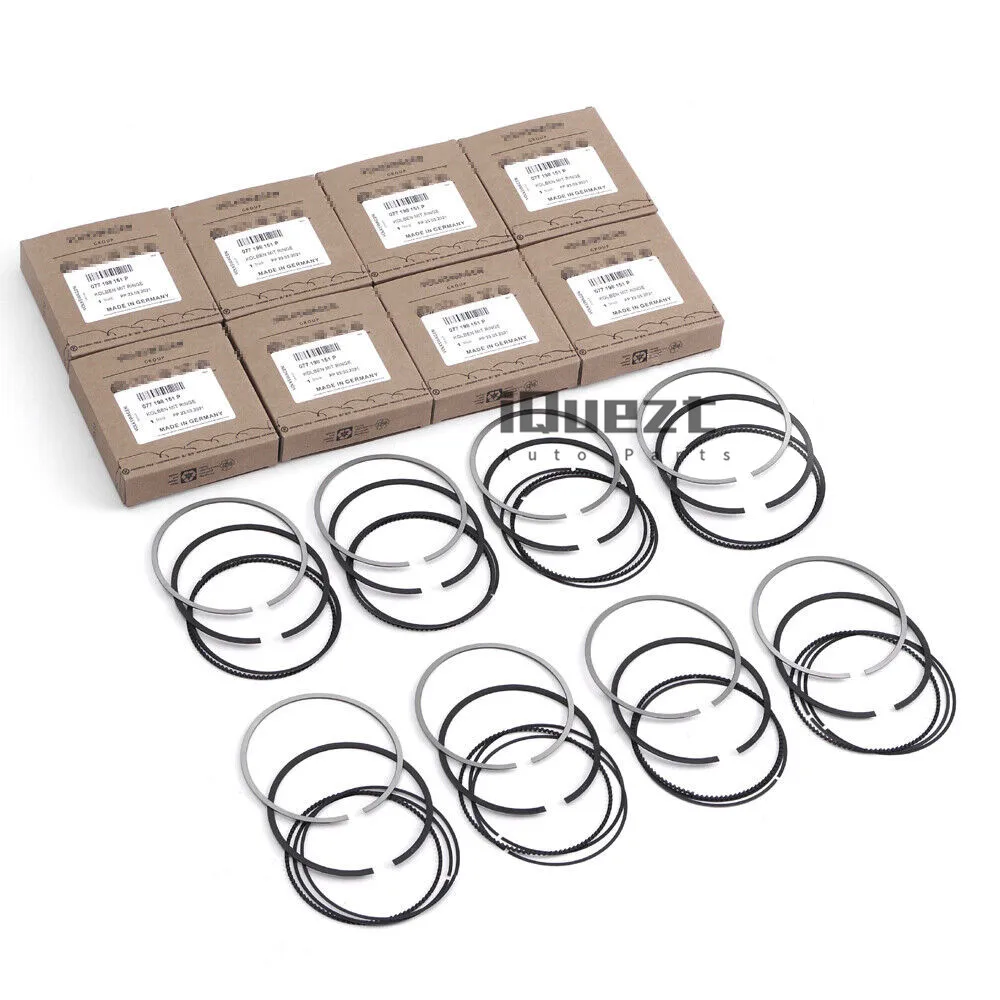 8x Piston Rings Set Φ84.5mm STD for Audi RS4 RS5 B8 R8 4.2 FSI V8 CFSA