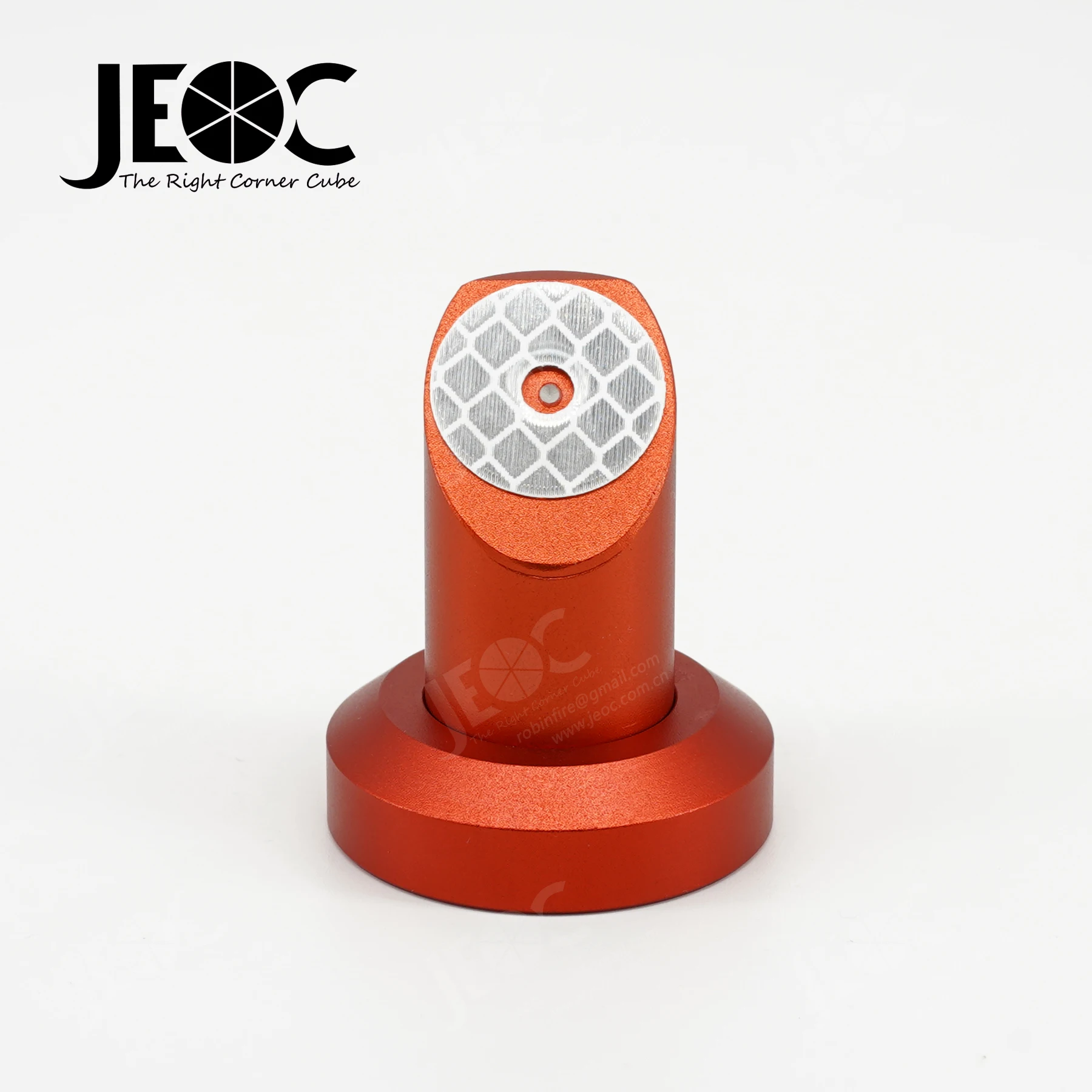 

JEOC 45 Degree Magnetic Reflective Tape Target with Base for Leica, Replaces RT3-45 & RB Survey Accessories Topography