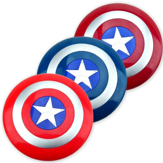 Bouclier Des Avengers De Disney, 58cm, Captain America, Cosplay