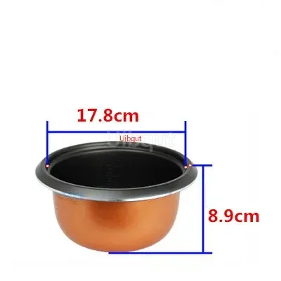 Durable Non-Stick 304 Stainless Steel Rice Cooker Inner Pot Replacement
