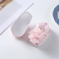0-18months Baby Girl Summer Sandals Round Toe Soft Sole Crib First Walkers For Infant Girls Floral Sandals Shoes 5