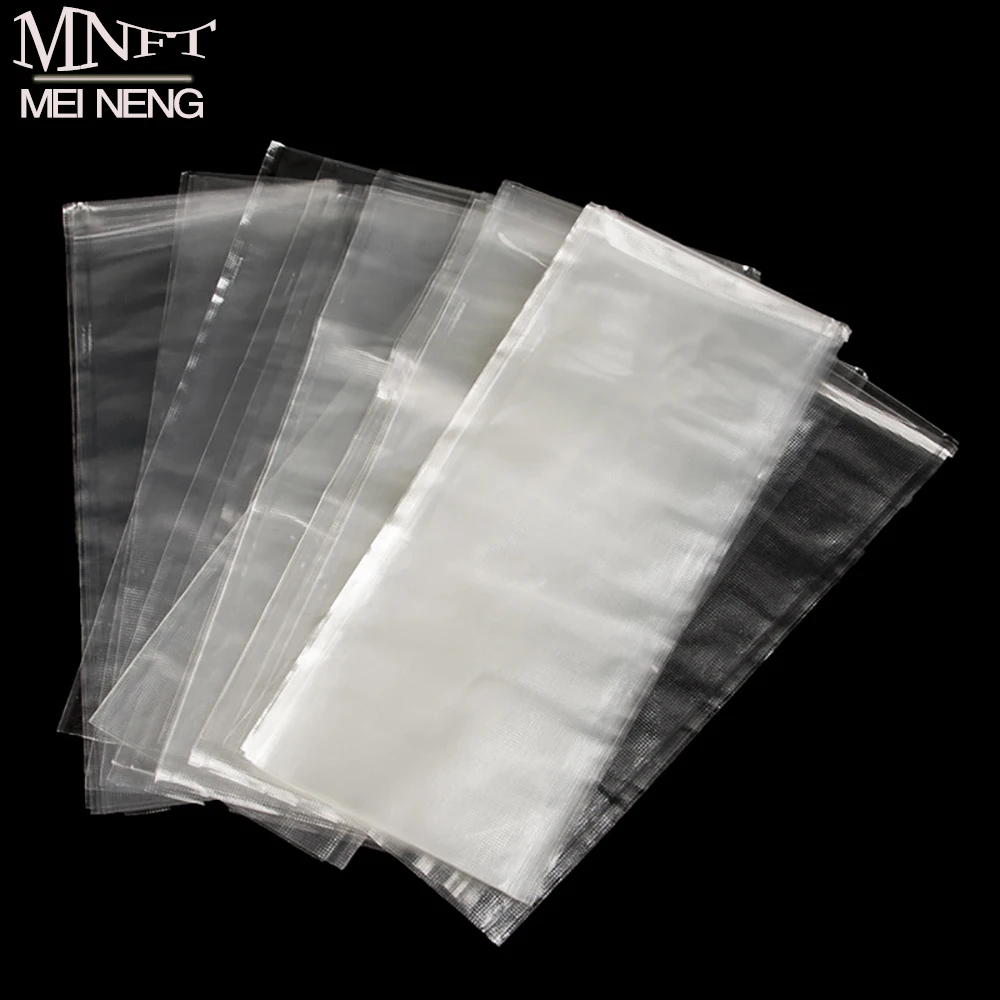 

MNFT 6 Sizes 50Pcs PVA Carp Fishing Bags Quick Water Soluble Baits Bag for Solid Baits Carp Fishing Equipment Tackle Kit