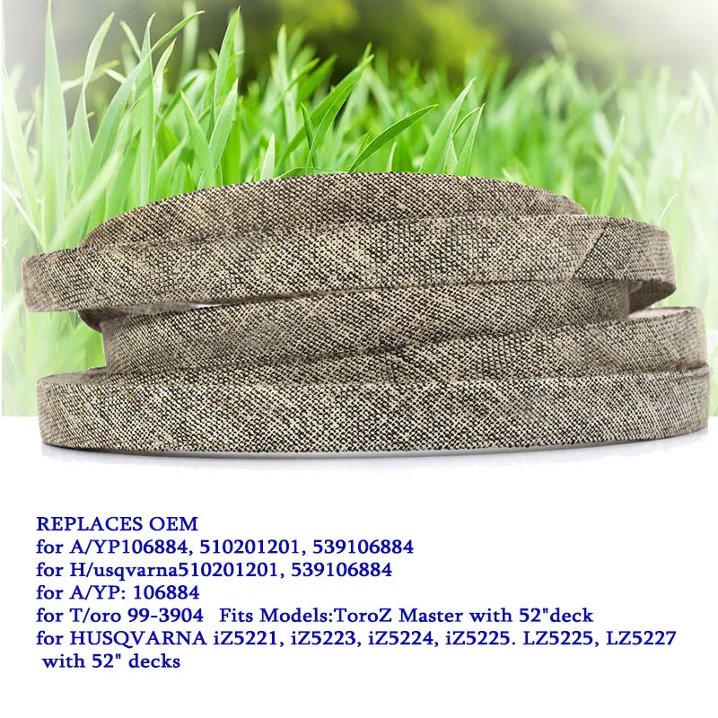 Made with Kevlar V-Belt for Lawn Mower 5/8"x159" Accessories for Vehicles B156 FOR H/USQVARNA 510201201 539106884