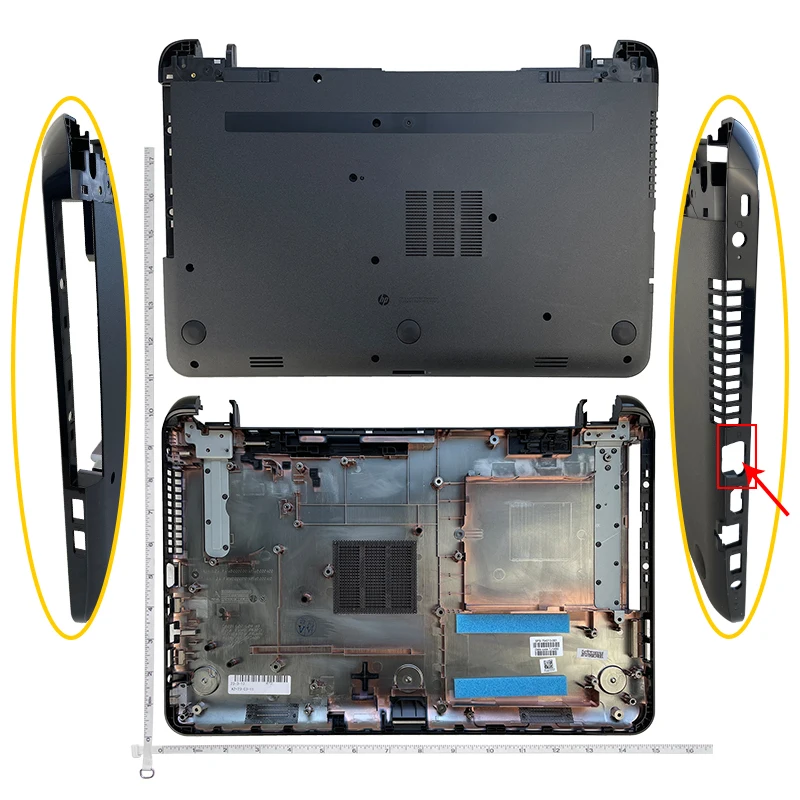 

Нижняя крышка для ноутбука HP pavilion 15-G 15-R 250 255 256 G3, замена для компьютера с VGA