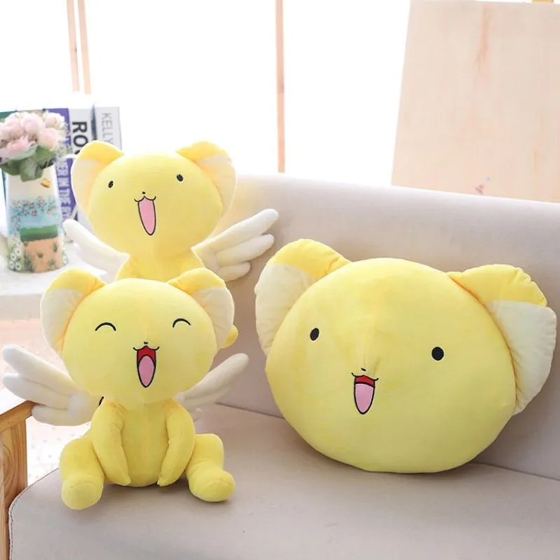 

30cm/40cm Anime Cardcaptor Sakura Kero Plush Doll Toys Anime Card Captor Doll Cute Pillow Cushion Soft Stuffed Toy Kids Gift