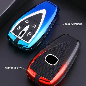 Vendita calda chiave auto in metallo telecomando copertura Shell protezione per Changan CS35 PLUS CS55 PLUS CS75 PLUS Unit-t accessori interni - Vendita calda chiave auto in metallo telecomando copertura Shell protezione per Changan CS35 PLUS CS55