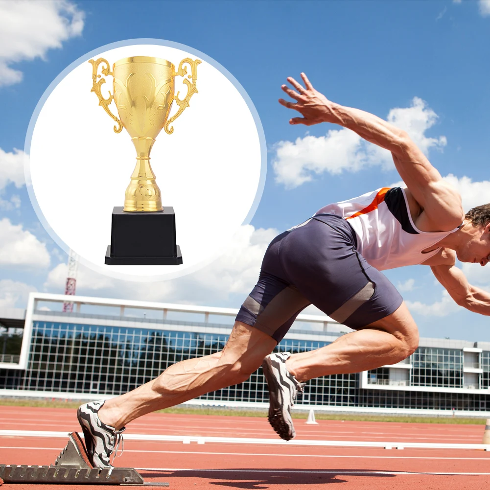 Competition Trophy with Base Winner Trophies Creative Achievement Prize Award Trophy for Kids Competition Reward