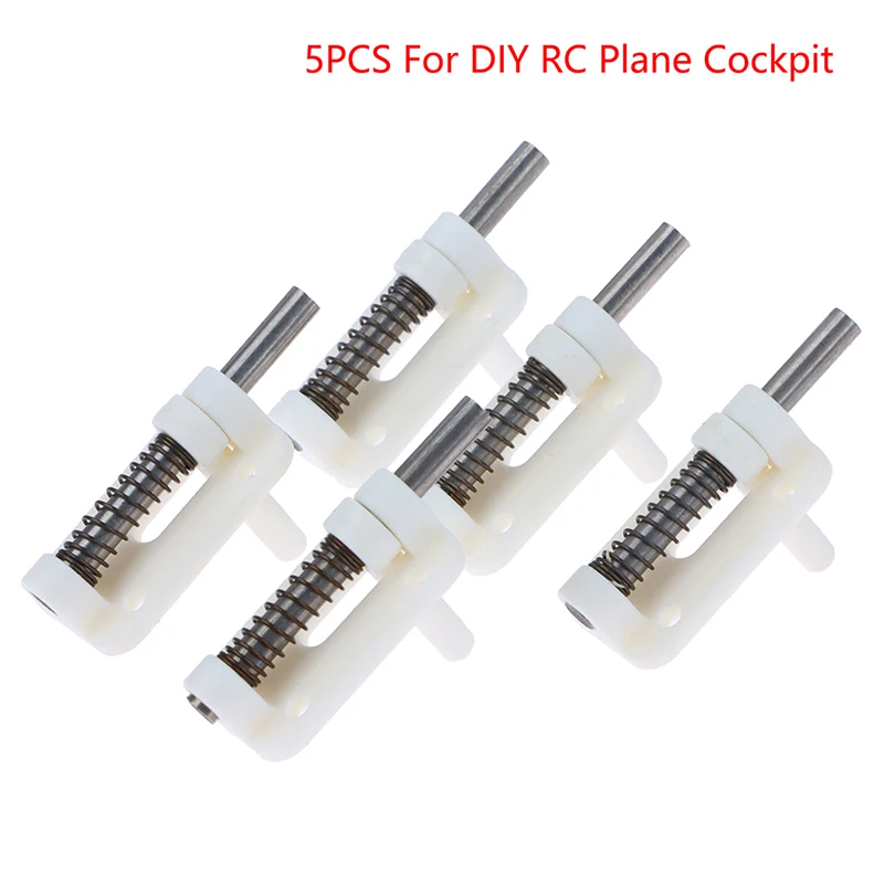 

5 pcs new Canopy Lock for DIY RC Plane Cockpit Hatch Door Fixed Lock Hatch Cover Aircraft Model Accessories
