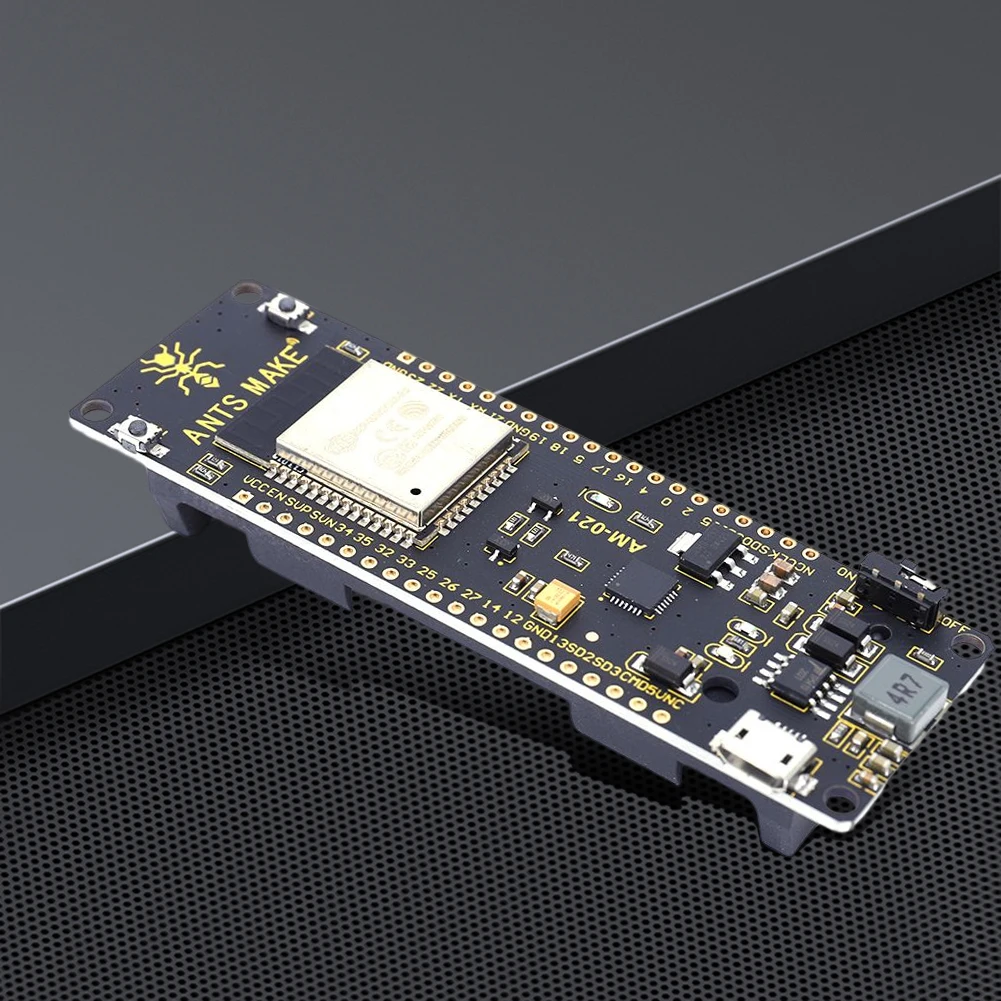 18650 배터리 박스가 포함된 ESP32 WROVER 개발 보드 스마트 홈 제어용 WiFi 블루투스 호환 개발 보드