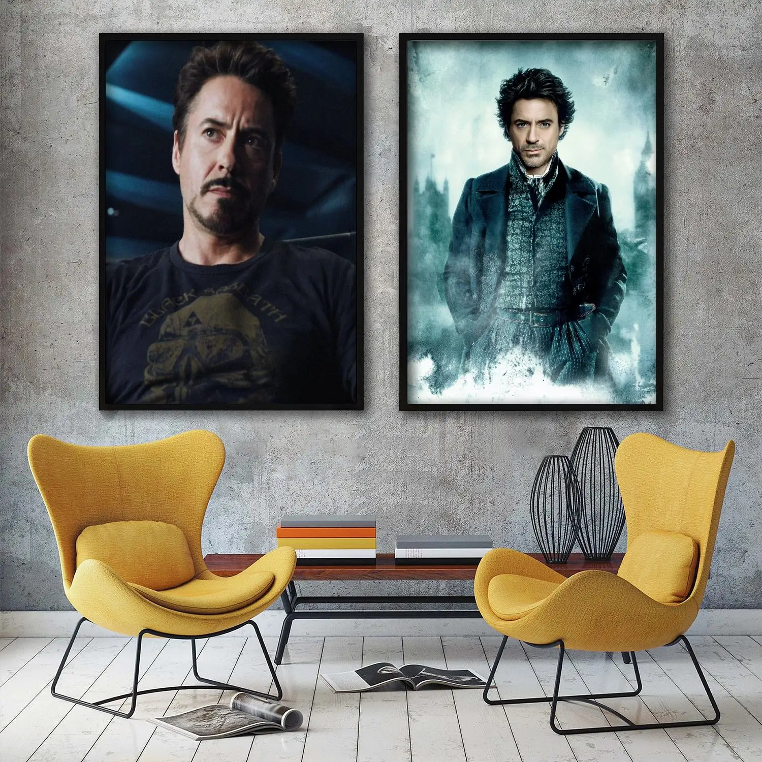 

downey robert movie Decorative Painting Canvas 24x36 Poster Wall Art Living Room Posters Bedroom Painting