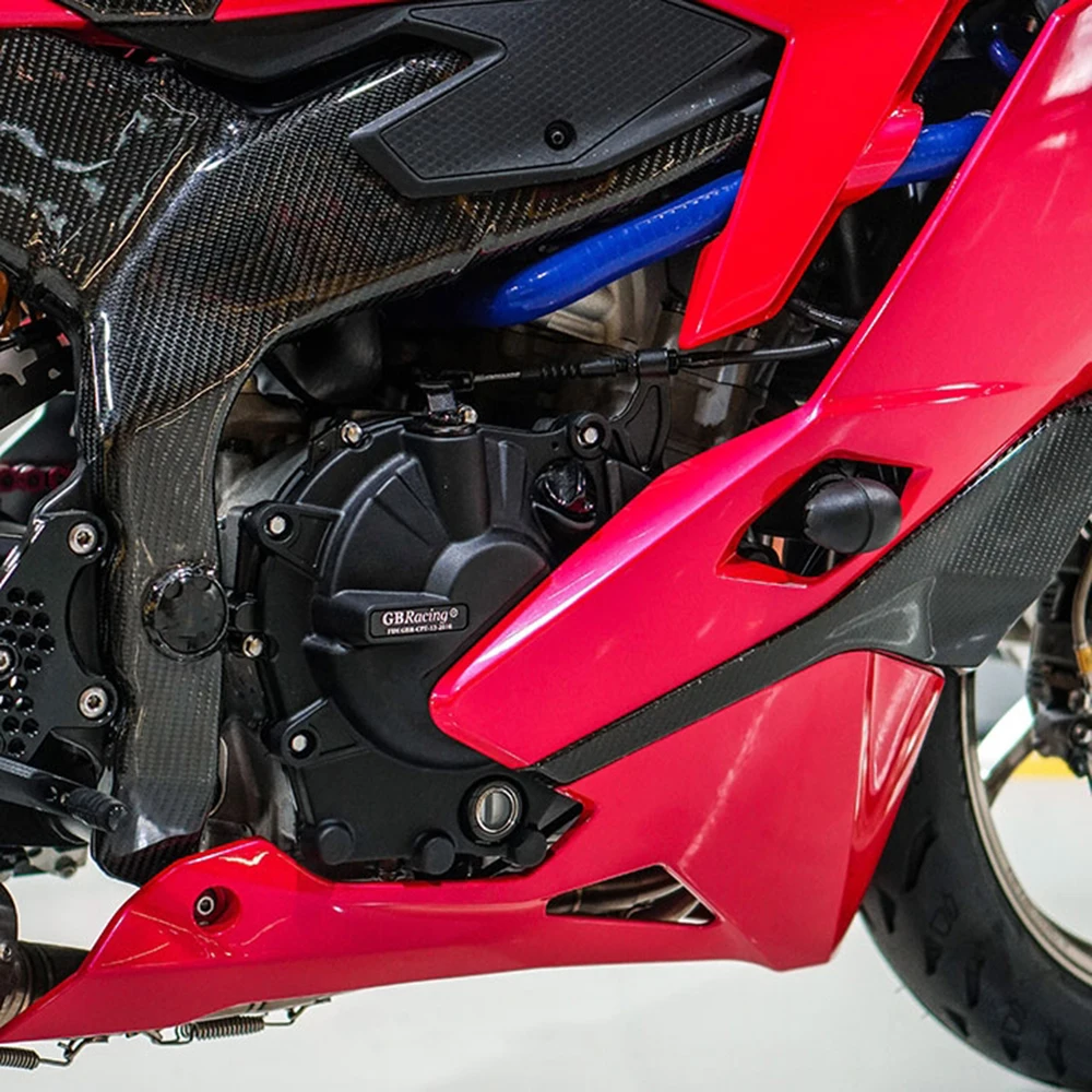Motorcycle Engine Cover Protection Case Set for Ninja ZX-25R Ninja ZX-4R ZX-4RR